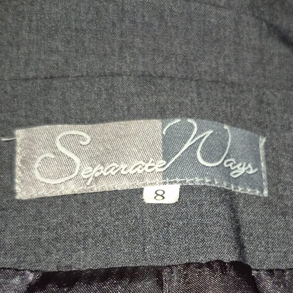 Separate Ways Grey Blazer (8) - Picture 6 of 8